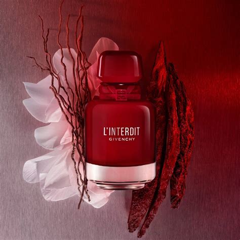 interdit rouge de givenchy|l'interdit Givenchy rouge ultime.